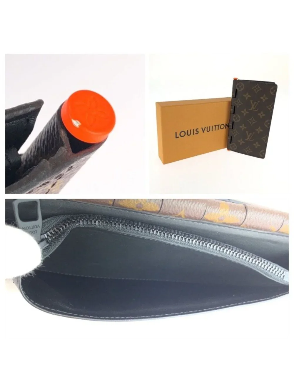 Louis Vuitton Monogram Solar Ray Hinge Brown Wallet